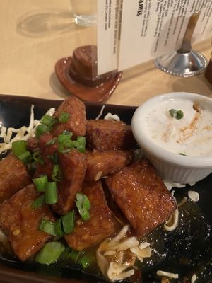 Tempeh wings  at Freshies Restaurant and Bar in South Lake Tahoe
