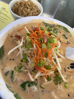 Thai curry - soooooo good  at Freshies Restaurant and Bar in South Lake Tahoe