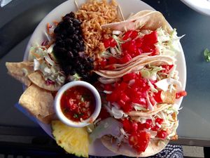 Tofu Tacos  at Freshies Restaurant and Bar in South Lake Tahoe