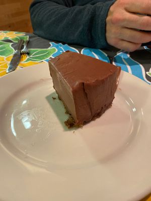 Peanut Butter and Chocolate Pie at Freshies Restaurant and Bar in South Lake Tahoe