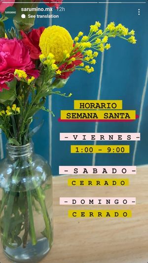 When you check their special day time before going, go within the hours and find it closed 🤦‍♂️ at Sarumino in Mexico City