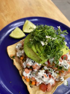 On weekends they have specials, we were able to try the mushroom ceviche. 👌🏼 at Sarumino in Mexico City