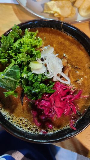 Ramen tantan at Sarumino in Mexico City