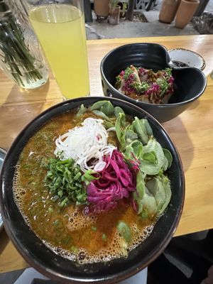 Ramen de setas   at Sarumino in Mexico City