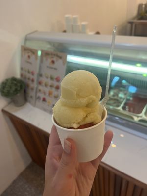 Passionfruit and strawberry  at THIS IS A BOOK CAFE in Koh Tao