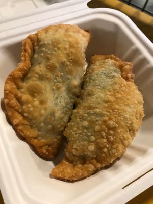 kale empanadas at Maizal in Charlottesville