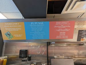 Menu at Pupusas Lover 2 in Boulder