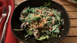   at Tiki's Grill & Bar in Honolulu