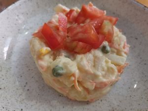 Ensaladilla at Puzzle Bar in Gijon