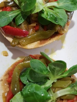 Tosta at Puzzle Bar in Gijon