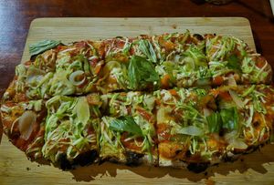 Vegane Pizza at Cos-Ita Pizzeria Romana in Samara