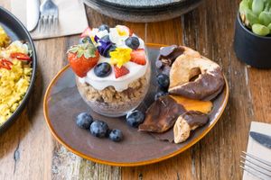 House made granola at Aromalily Café in Ferntree Gully