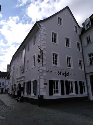 The outside at Brauhaus zum Stiefel in Saarbrucken