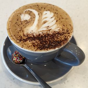 Almond milk, Oat milk, Soy milk available at One Table Cafe in Little Mountain