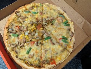 Vegan popeye at Currizza in Wellington