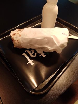 Jackfruit wrap at Vegitat - Elsässerstrasse in Basel