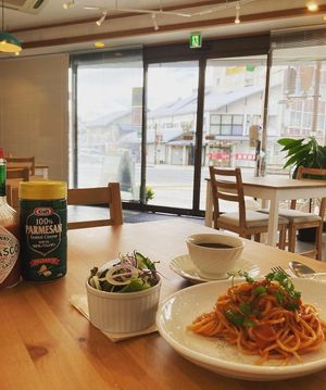 Tomato pasta at Caffe Kofka - カフェコフカ in Fujinomiya