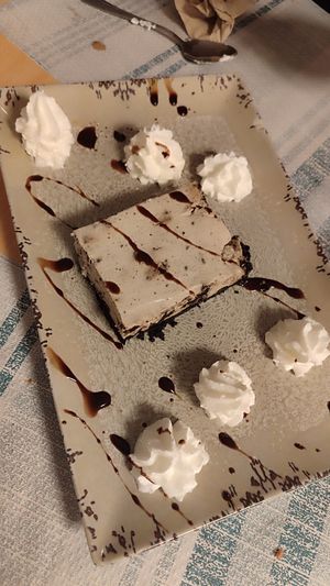 Tarta oreo at A Cova do trasno in O Grove