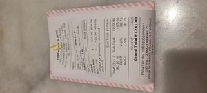 1 line for food and 3 lines were just added without any prior warning at Earth Cafe @ Juhu in Mumbai