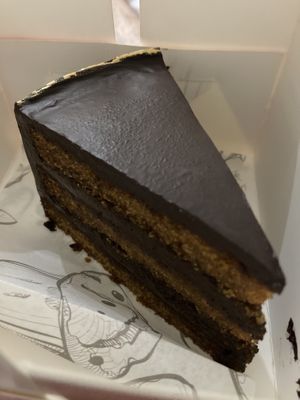 Orange chocolate cake  at Earth Cafe @ Juhu in Mumbai