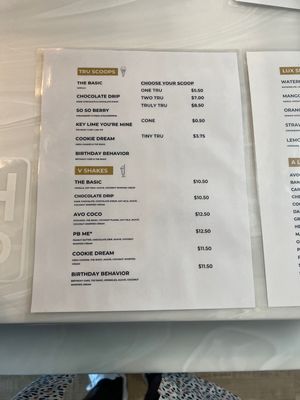   at Tru Vegan Creamery in Tampa