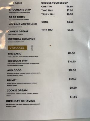   at Tru Vegan Creamery in Tampa