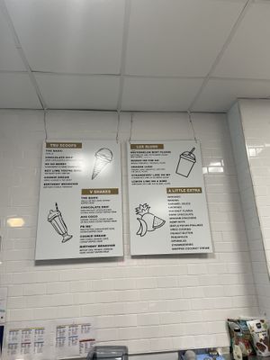 Menu  at Tru Vegan Creamery in Tampa