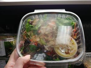 Vegan salad at Grass Roots Natural Foods in South Lake Tahoe