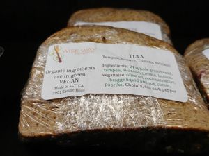 Vegan TLTA pre made at Grass Roots Natural Foods in South Lake Tahoe