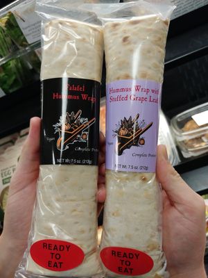 Vegan Wraps at Grass Roots Natural Foods in South Lake Tahoe