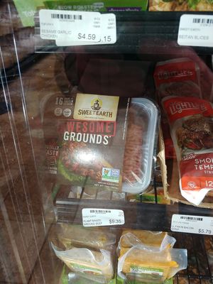 Vegan Ground Beef at Grass Roots Natural Foods in South Lake Tahoe