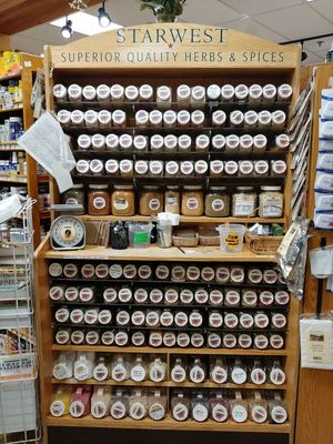 Bulk Herbs and Spices at Grass Roots Natural Foods in South Lake Tahoe
