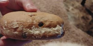 Vegan Cookie Cream Sandwich at Grass Roots Natural Foods in South Lake Tahoe