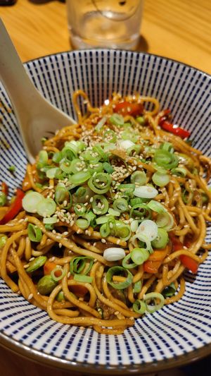 Fideos con tofu at Pirenasian Bar by Mai & Caro in Lleida