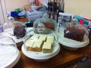 vegan cakes at Sugar and Spice in Beverley