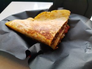 Quesadilla at Chekes Mexican Food in Schaffhausen