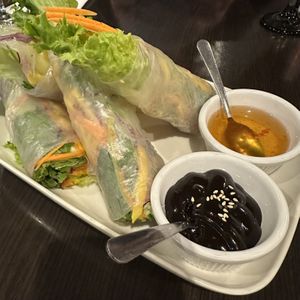 Fresh Mango Rolls  at Thai Coconut in Burlington