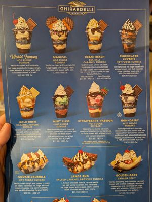  at Walt Disney World - Ghirardelli Soda Fountain & Chocolate Shop  in Lake Buena Vista
