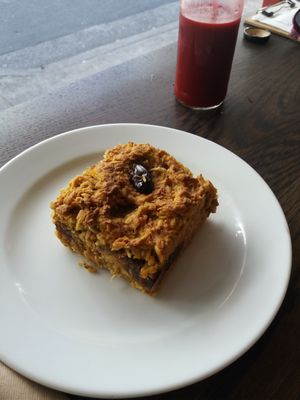 Cinnamy date and orange cake at UMU in Bondi Beach