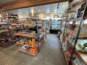 Fresh fruits and vegetables are available at Snoqualmie Pass!   at Laconia Market & Cafe in Snoqualmie Pass