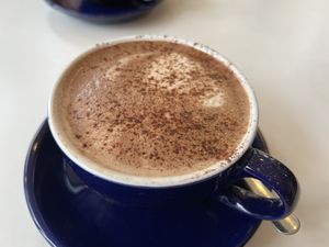   at Keystone Coffee in North London