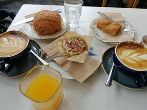  at Keystone Coffee in North London