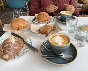   at Keystone Coffee in North London