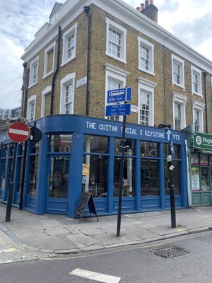   at Keystone Coffee in North London