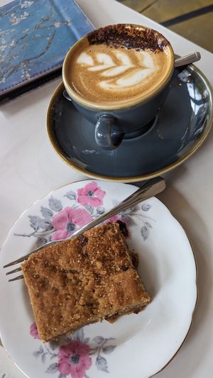  at Keystone Coffee in North London