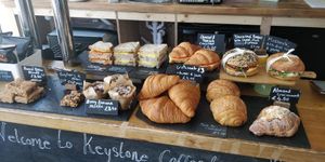 Food offer I (June 2023) at Keystone Coffee in North London