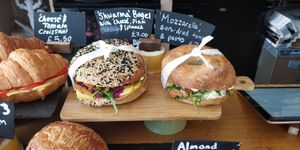 Food offer II (June 2023) at Keystone Coffee in North London