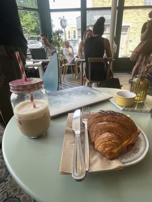   at Keystone Coffee in North London