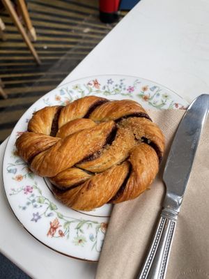 Cinnamon swirl   at Keystone Coffee in North London