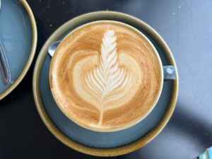   at Keystone Coffee in North London